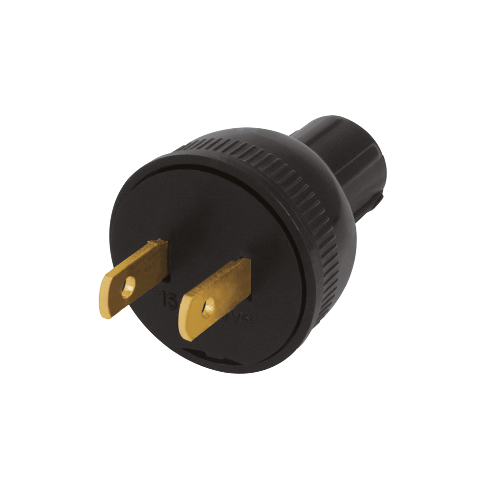 Clavija redonda de hule