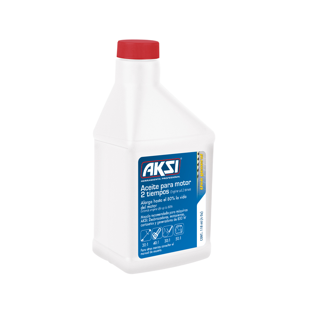Aceite mineral para motor de 2 tiempos, bote de 120 ml (4 Oz)