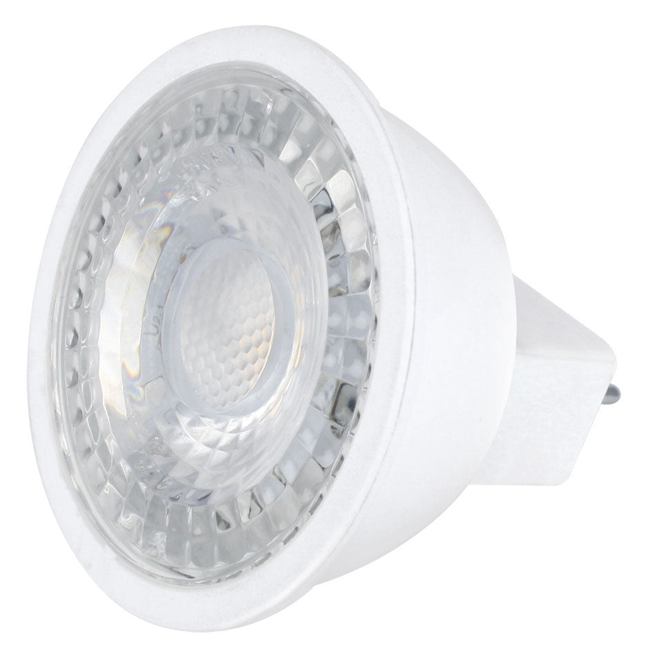 Foco LED MR16 7W luz calida - 127V/GU10, caja color