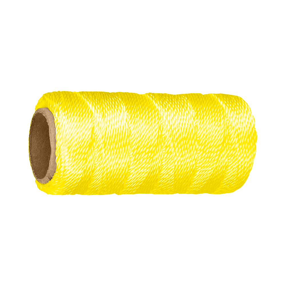 Hilo para albañil 65 mts amarillo